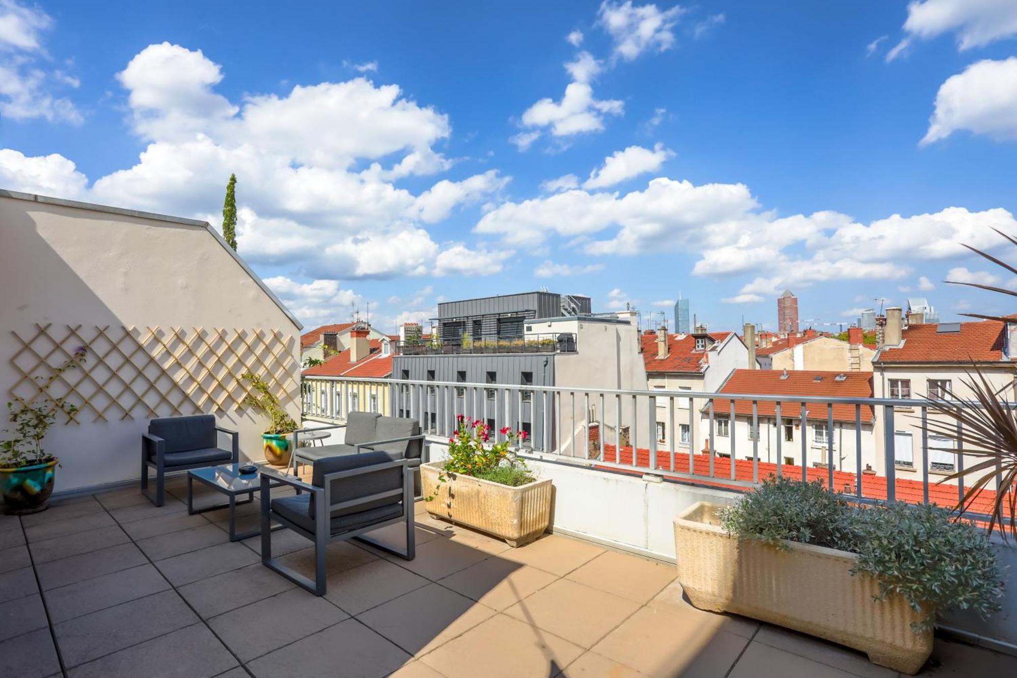 Lyon Premium - 7E Ciel Rooftop Panoramique Dış mekan fotoğraf